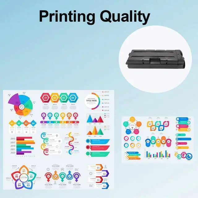 Alt view image 3 of 5 - TK-6727 TK6727 Toner Cartridge Use for Kyocera TASKalfa 7002i 7003i 8002i 8003i 9002i 9003i Printers (1 Black)