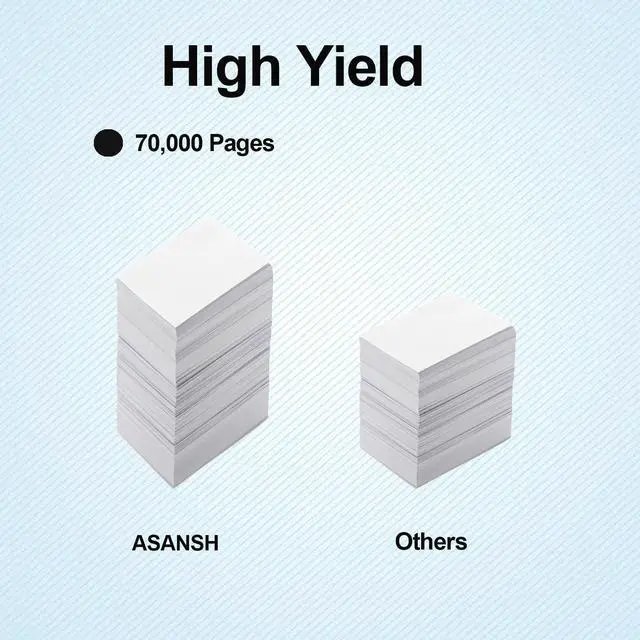 Alt view image 4 of 5 - TK-6727 TK6727 Toner Cartridge Use for Kyocera TASKalfa 7002i 7003i 8002i 8003i 9002i 9003i Printers (1 Black)