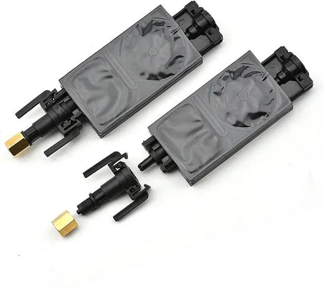Alt view image 3 of 6 - 10pc DX5 UV Ink Damper Compatible with Mimaki JV33 JV5 CJV150 for Epson XP600 TX800 Eco Solvent Plotter Printer UV Ink Dumper with Connector(3x2mm)