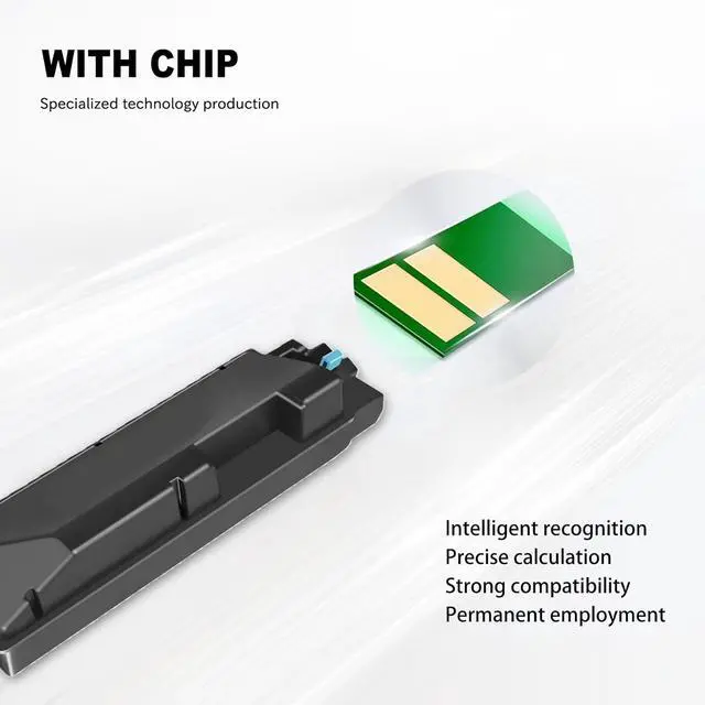 Alt view image 2 of 4 - 1-Pack Yellow TK-5142 (1T02NRAUS0) High Yield Toner Cartridge Compatible (With Chip) for Kyocera TK-5142 ECOSYS M6530cdn ECOSYS M6030cdn ECOSYS P6130cdn (1102NR2US0) (Pages up to 6,000 Page )