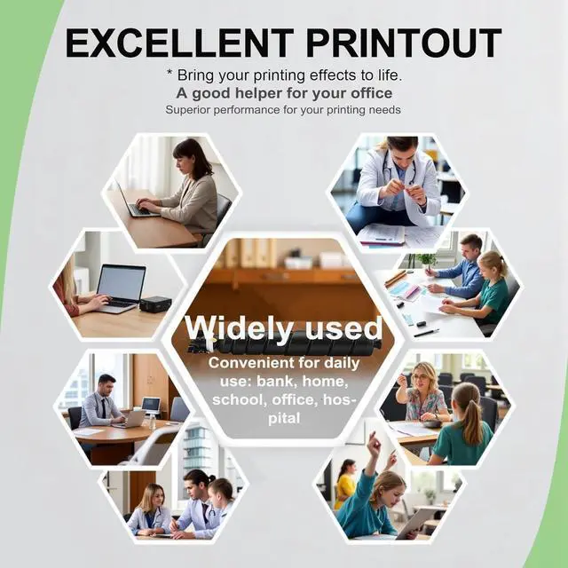 Alt view image 6 of 6 - TK8517 Toner Cartridge Combo Kit: TK8517K TK8517C TK8517M TK8517Y Replacement TK-8517 for Kyocera Copystar CS-5052ci CS-6052ci TASKalfa 5052ci 6052ci Printer, Black 30500 Pages & Color 20500 Pages