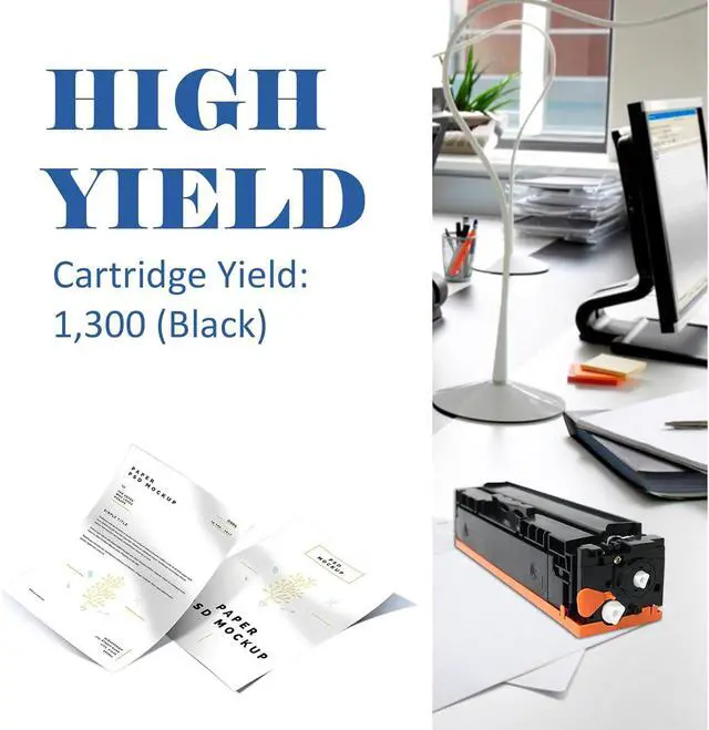 Alt view image 3 of 7 - 218A W2180A 218X Black Toner Cartridges 2 Pack Compatible Replacement for HP 218A 218X Color Laserjet Pro 3201dw Pro MFP 3301fdw 3301cdw 3301sdw Printer Ink Set W2180A W2180X Black High Yield