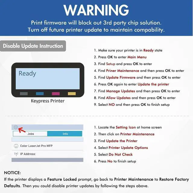 Alt view image 6 of 7 - 414A Toner Cartridge 4 Pack M479fdw Compatible Replacement for HP 414A Toner Cartridge 414X W2020A Color Laserjet Pro MFP M479fdw M479fdn M454dw M454dn Printer Ink with Chip Black Cyan Yellow Magenta