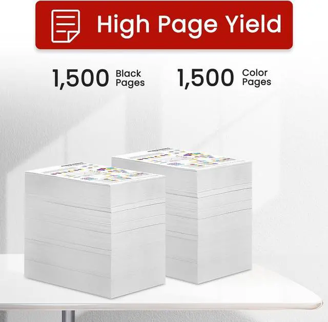 Alt view image 3 of 6 - C230 C235 Toner Cartridge (with New Chip) Replacement for Xerox C235 C230 Toner 006R04383 006R04384 006R04385 006R04386 for C230 C230DNI C235 C235DNI Printers, 4-Pack High Capacity C230 Ink Kit