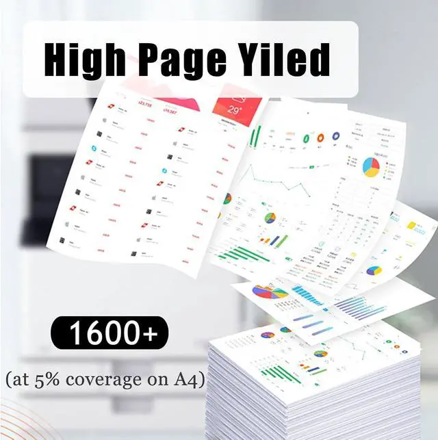 Alt view image 3 of 7 - M14 M17 M14-M17 Toner Cartridge Replacement for HP Laserjet Pro M14-M17 PCLmS Printers, high Yield Black Toner 1600 Pages,Black-1 Pack