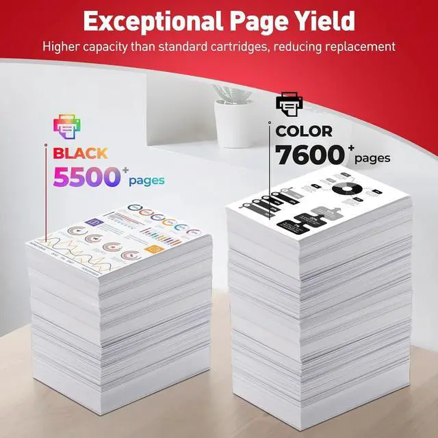 Alt view image 3 of 7 - 069H Toner Cartridges Set MF753Cdw Compatible with Canon 069H 069 Toner Cartridge Replacement for Canon imageCLASS MF753Cdw MF751Cdw LBP674Cdw LBP673Cdw LBP674Cx MF752Cdw MF756Cx Printer, 4 Pack