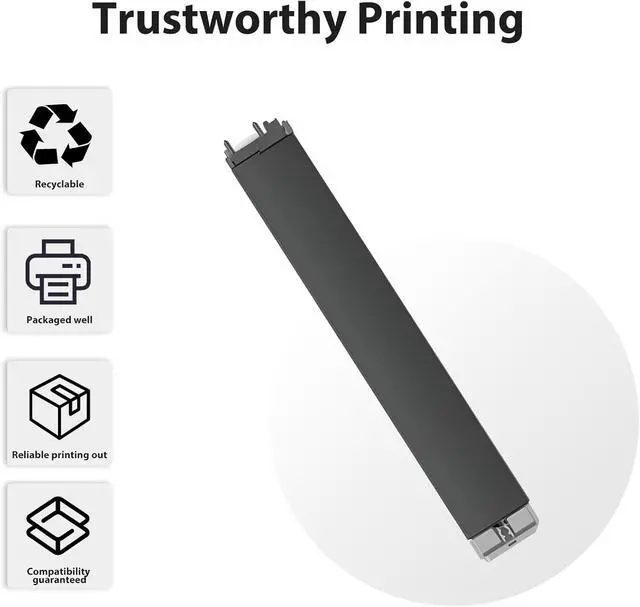 Alt view image 4 of 6 - BP-NT70 BP-NT70BA High Yield Black Toner Cartridge Replacement for Sharp BP-NT70 for BP-50C26 BP-50C31 BP-50C36 BP-50C45 BP-70C31 BP-70C36 BP-70C45 Printer (1-Pack, Black)