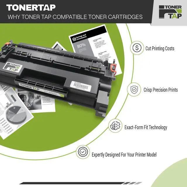 Alt view image 3 of 7 - Toner Tap 148A Toner Cartridge Compatible for HP Laserjet Pro 4001n,4001dn,4001dw, HP Laserjet Pro MFP 4101fdw,4101fdn - Black Toner Cartridge W1480A 2,900 Pages