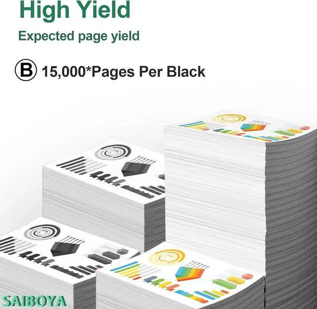 Alt view image 3 of 6 - B281H00 High Yield Toner Cartridge Replacement for Lexmark B281H00 Black Toner Cartridge B2865 B2865dw MB2770 MB2770adwhe Laser Printer Toner, 1-Pack [15,000 Pages]