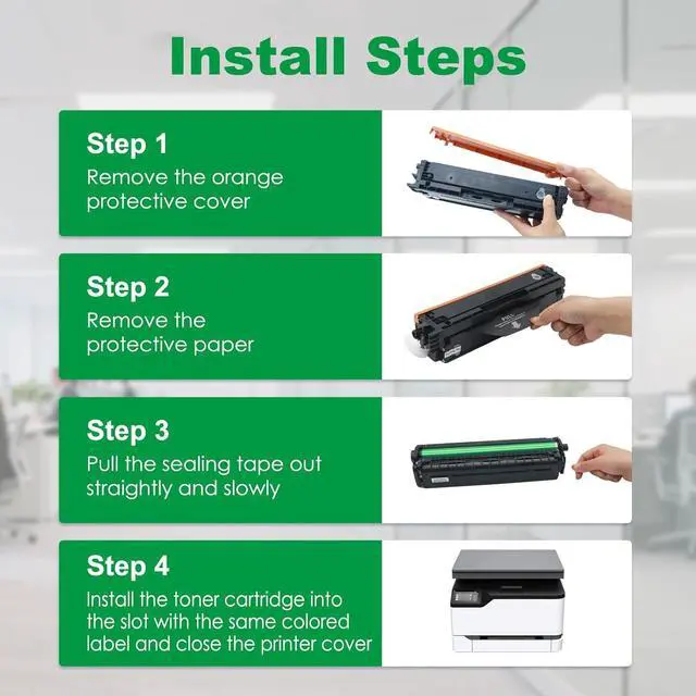 Alt view image 6 of 7 - Remanufactured C3210K0 Black High Yield Toner Cartridge Replacement for Lexmark C3210K0 Toner Cartridge Work for Lexmark C3224 C3326 C3426 MC3224 MC3326 MC3426 Printer (1 Black, with Chip)