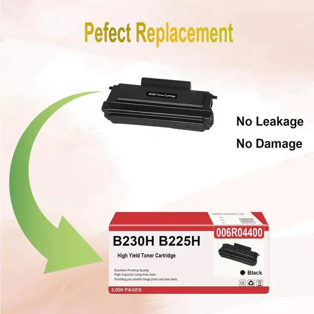 Alt view image 6 of 7 - 006R04400 Toner Cartridge for B225 B230 B235 Black High Yield Toner Cartridge Compatible for B225 B230 B235 Printers (3,000 Pages)