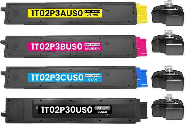 Alt view image 2 of 7 - TK-8117 Toner Cartridge Replacement for Kyocera TK8117 Toner Cartridge 1T02P30US0 1T02P3CUS0 1T02P3BUS0 1T02P3AUS0 High Yield for ECOSYS M8130cidn M8124cidn Printer (4-Pack, Black Cyan Magenta Yellow)