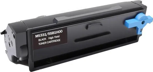 Alt view image 3 of 6 - 55B1H00 Toner Cartridge with Chip Replacement for Lexmark 55B1H00 55B1000 Compatible with Lexmark MS331 MS431 MX331 MX431 MS331dn MS431dn MS431dw MX331adn MX431adn MX431adw MX432adwe Laser Printer Ink