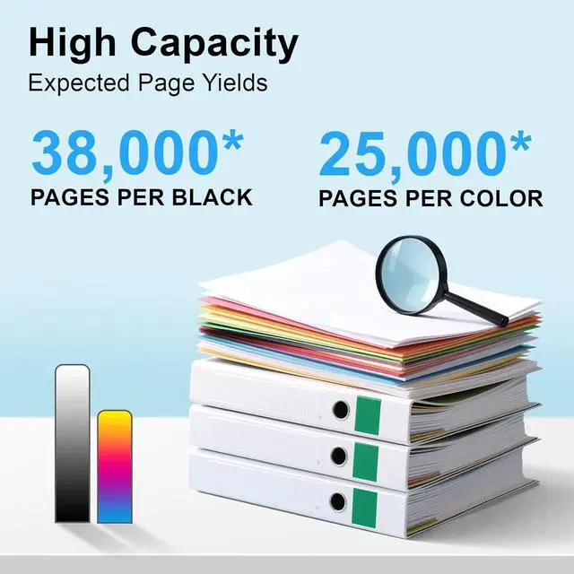 Alt view image 2 of 6 - GPR-66 GPR66 GPR 66 Toner Cartridge 4-Pack Replacement for Canon ImageRUNNER Advance DX C3926i C3930i C3935i Printer Compatible with 5753C003AA 5754C003AA 5755C003AA 5756C003AA Toner