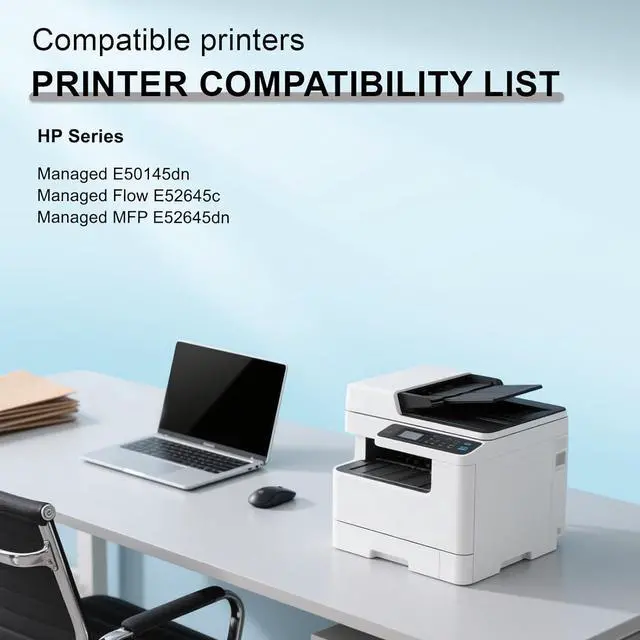 Main image of SRITE W9008 W9008MC Black Toner Cartridge Black with Chip Replacement for HP Laserjet Managed E50145dn Flow MFP E52645c E52645dn Printer (1-Pack 25,000 Pages)