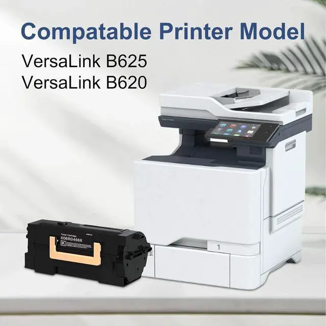 Alt view image 2 of 6 - Versalink B625 B620 Black Toner Cartridge 1 Pack: 006R04668 Toner Cartridge Replacement for Xerox Versalink B620 B625 Printer