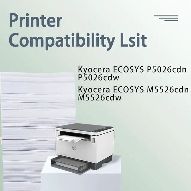 Alt view image 2 of 7 - TK5242 Toner Cartridge, 4 Pack Compatible for Kyocera TK-5242 TK-5242K TK-5242C TK-5242M TK-5242Y Replacement for Ecosys P5026cdn P5026cdw M5526cdn M5526cdw Printer,