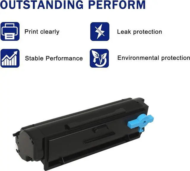 Alt view image 4 of 6 - B341H00 Toner Cartridges High Yield Compatible LXK B341H00 B341000 B341X00 Toner (with Chip) Use for B3340 B3442 MB3442 Laser Printer, 6000 Pages
