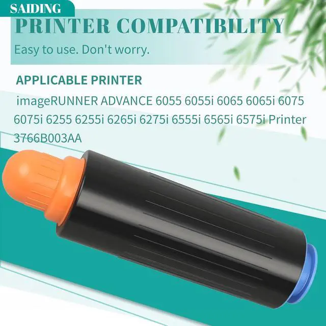 Alt view image 2 of 7 - GPR38 GPR-38 3766B003AA Toner Cartridge Compatible for Canon imageRUNNER Advance 6055 6055i 6065 6065i 6075 6075i 6255 6255i 6265i 6275i 6555i 6565i 6575i Printer