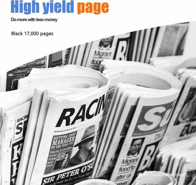 Alt view image 3 of 6 - 1-Pack 70A Q7570A High Yield Black Toner Cartridge(with chip), Replacement for HP 70A Q7570A for M5025 MFP M5035 MFP M5035X MFP M5035xs MFP Printer