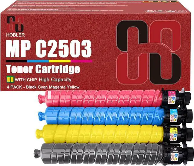 Main image of MP C2503 Toner Cartridges Compatible for Ricoh 841918 841924 841923 841922 Toner Cartridge Work for Ricoh MP C2003 C2004 C2004ex C2503 C2504 C2504ex Printers