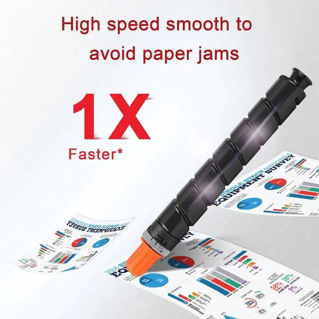 Alt view image 2 of 7 - GPR36 Toner Cartridge 4-Pack GPR36 GPR-36 GPR 36 Toner Compatible Replacement for Canon Imagerunner Advance C2020 C2030 C2025i C2220i C2220L C2225i C2230i C2020i C2025 Printer(1BK/1C/1M/1Y)