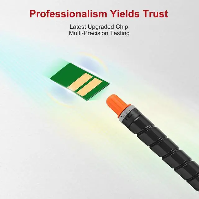 Alt view image 5 of 7 - GPR36 Toner Cartridge 4-Pack GPR36 GPR-36 GPR 36 Toner Compatible Replacement for Canon Imagerunner Advance C2020 C2030 C2025i C2220i C2220L C2225i C2230i C2020i C2025 Printer(1BK/1C/1M/1Y)