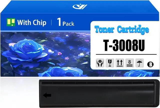 Main image of T-3008U Toner Cartridge Compatible for Toshiba T-3008U Black Toner Cartridges Work for Toshiba E-Studio 2008A 2508A 3008A 3008AG 3508A Printer