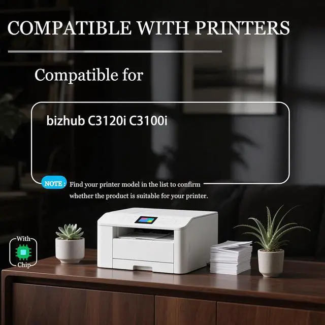 Alt view image 2 of 7 - WB-P11 Waste Toner Container Compatible for Konica Minolta bizhub C3120i C3100i Printers, High Yield 7000 Pages, Clear and Sharp, Quick to Adapt (3 Pack Black)
