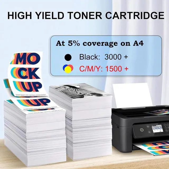 Alt view image 3 of 7 - LC422 LC422XL Ink Cartridges Compatible for Brother MFC-J5340DW MFC-J5345DW MFC-J5740DW MFC-J6540DW MFC-J6940DW Printer, Ink Combo Pack(2 Set)