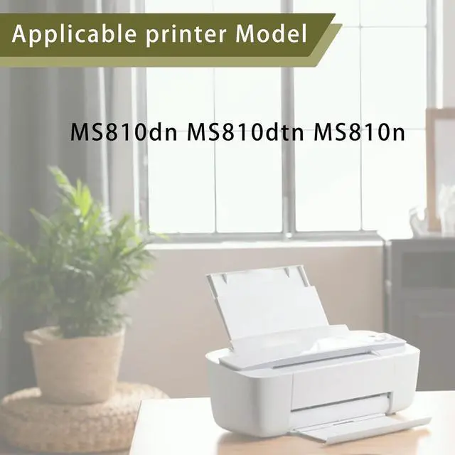 Alt view image 2 of 7 - 52D0Z00 Imaging Unit Compatible for Lexmark MS810dn MS810dtn MS810n Printers, High Yield 70000 Pages, Clear and Sharp, Quick to Adapt (3 Pack Black)