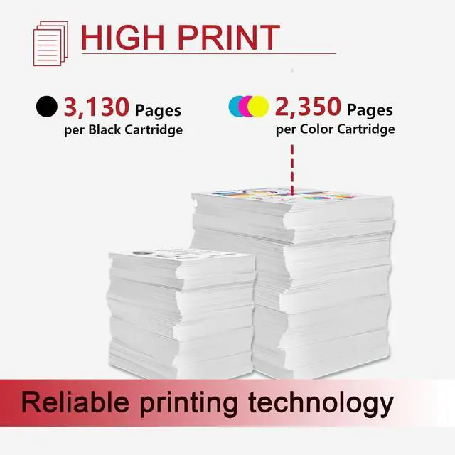 Alt view image 3 of 7 - 067H High Yield Toner Cartridge Set Replacement for Canon CRG067H/067 Compatible with imageCLASS MF653Cdw MF654Cdw LBP632Cdw MF650C Printers (4-Pack,Black, Cyan, Magenta, Yellow)