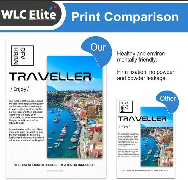 Alt view image 5 of 6 - 414A Toner Cartridges 4 Pack (with Chip) W2020A W2021A W2022A W2023A Replacement for HP 414A 414X Color Pro MFP M479fdn M479fdw M454dw M454dn M479 M454 (Black Cyan Yellow Magenta)