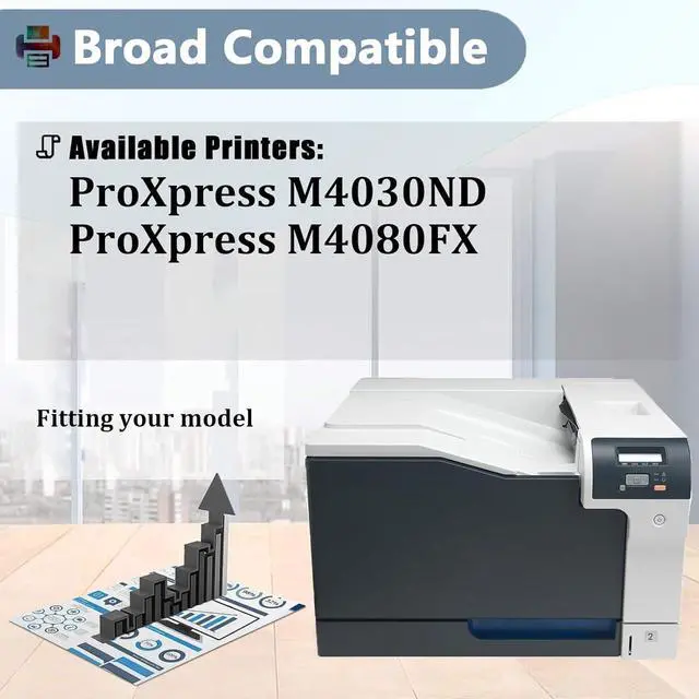 Alt view image 2 of 7 - MLT-D201L/XAA Toner Cartridge (Black Compatible for Samsung ProXpress M4030ND/4080FX 1-Pack