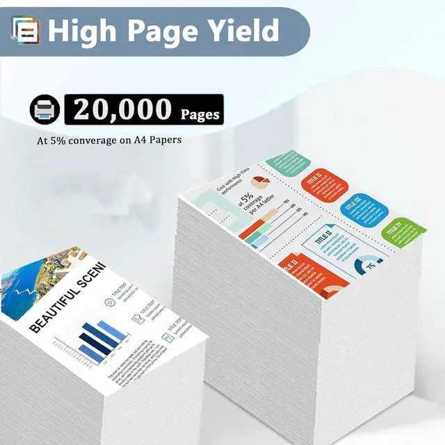 Alt view image 3 of 7 - MLT-D201L/XAA Toner Cartridge (Black Compatible for Samsung ProXpress M4030ND/4080FX 1-Pack