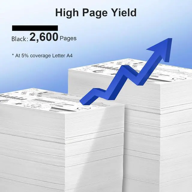 Alt view image 3 of 6 - E310dw Toner Cartridge Replacement for Dell E310 E514 E515 P7RMX PVTHG 593-BBKD Toner Cartridge for E310dw E514dw E515dw E515dn Printer, (10 x Black)