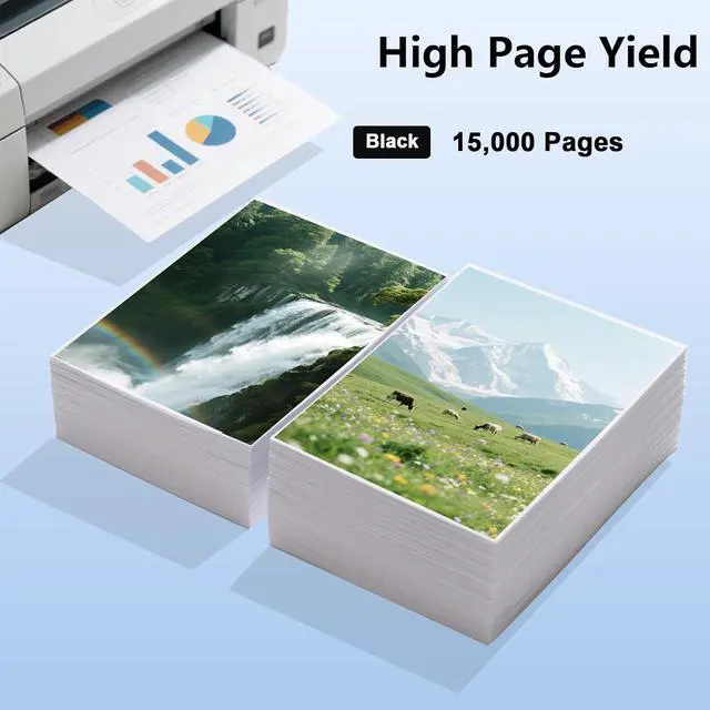 Alt view image 4 of 6 - 58D1H00 High Yield Toner Cartridge Use for MS725 MS821 MS822 MS823 MS824 MS825 MS826 MX721 MX722 MX725 MX822 MX824 MX826 Printers (1 Black)