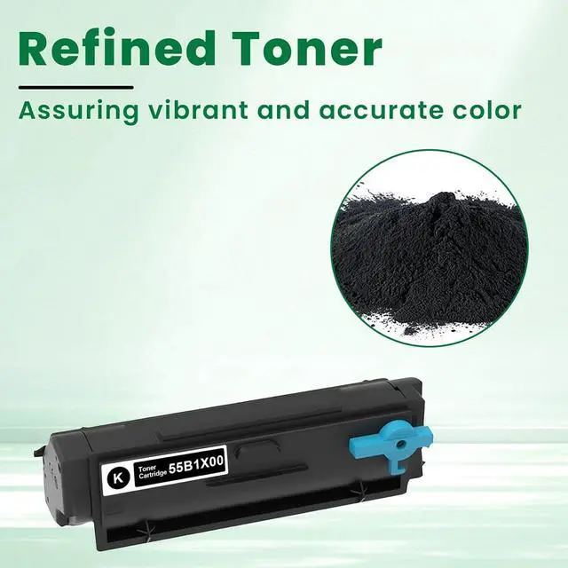 Alt view image 4 of 7 - Vylent 55B1X00 Toner Cartridge Replacement for Lexmark 55B1X00 Toner Cartridge Work for Lexmark MX431 MS431 MX432 MS431dn MX431adn MS431dw MX431adw Printer, 20,000 Pages
