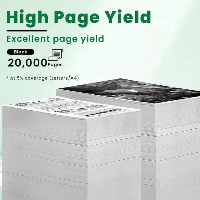 Alt view image 3 of 7 - Vylent 55B1X00 Toner Cartridge Replacement for Lexmark 55B1X00 Toner Cartridge Work for Lexmark MX431 MS431 MX432 MS431dn MX431adn MS431dw MX431adw Printer, 20,000 Pages