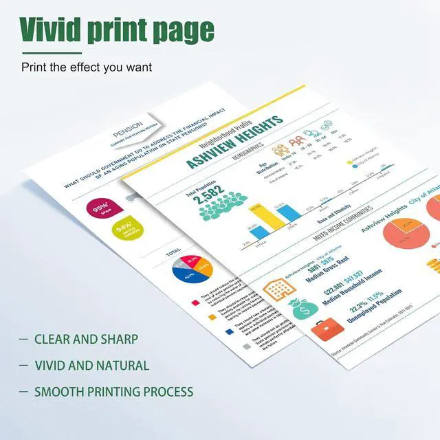 Alt view image 4 of 7 - 962XL 962 Ink Cartridges Replacement for HP 962XL Ink Cartridges Combo Pack for OfficeJet Pro 9010 Series 9015 9018 9020 Printer (Black, Magenta, Cyan, Yellow4-Pack)