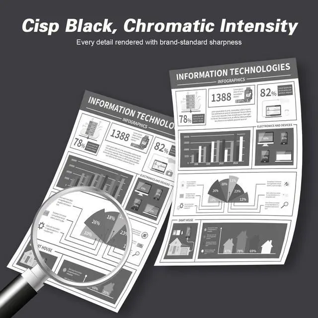 Alt view image 4 of 6 - TN920 TN920XL Toner Cartridge Replacement for Brother TN 920XL Toner High Yield Works with HL-L6210DW HL-L5210DW HL-L6210DWT HL-L5210DWT MFC-L6810DW HL-L5210DN HL-L6310DW Printer (2Black)