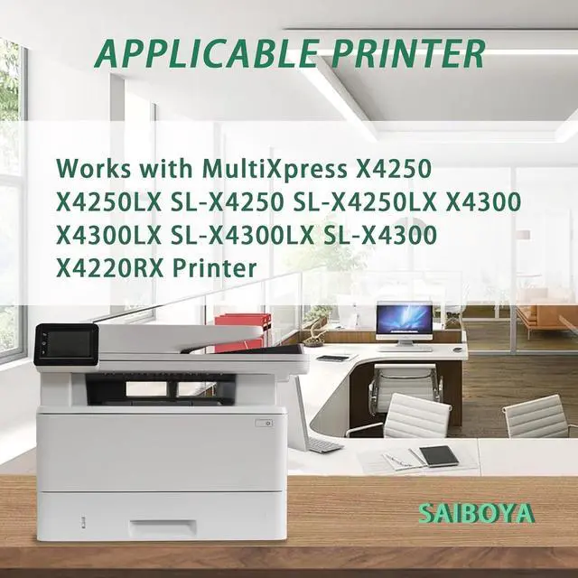 Alt view image 2 of 6 - CLT-808S Toner Cartridge Compatible Whit Samsung CLT-K808S CLT-C808S CLT-M808S CLT-Y808S Use for MultiXpress X4250LX X4300LX X4220RX Printer (Black Magenta Yellow Cyan)