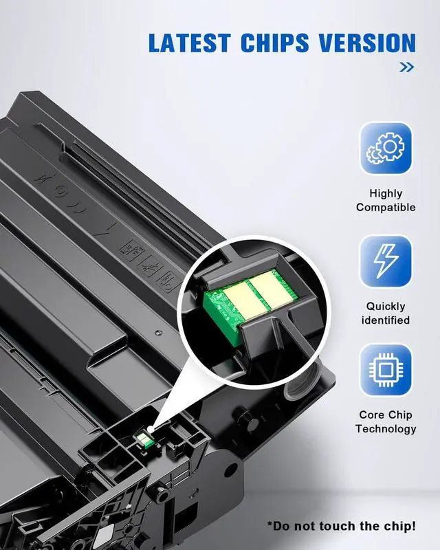 Alt view image 4 of 7 - Q-image 148X Toner Cartridge Black(with Chip) Toner Cartridge Compatible Replacement for 148X 148A W1480X W1480A for Laserjet Pro 4001dw 4001dn 4001n MFP 4101fdw 4101fdn Printer (1 Black)