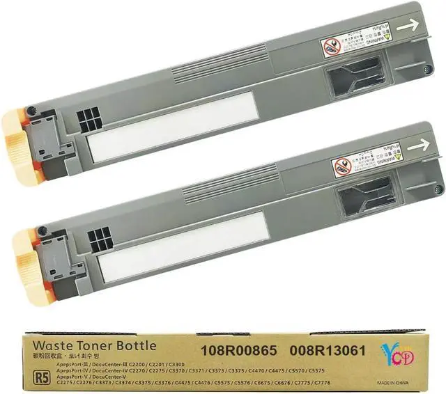 Main image of 2Pack 008R13061 Waste Toner Container Replacement for Xerox WorkCentre 7830 7835 7845 7855 7425 7428 7435 7525 7530 7535 7545 7556 7970 AltaLink C8030 C8035 C8045 C8055 C8070 Waste Toner Cartridge