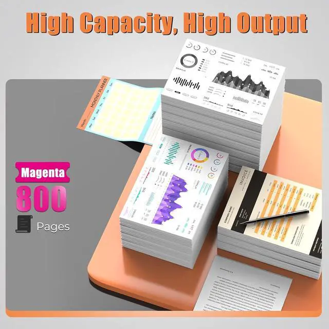 Alt view image 3 of 7 - 936 Ink Cartridges OfficeJet Pro 9730e 9135e 9125e 9135 9125 9730 Ink Compatible with Hp 936 Ink OfficeJet Pro 9135e 9125 e 9110b Wide Format 9730e 9128e 9122e 9130b 9122 e 9110 9130 b Printers(1M)