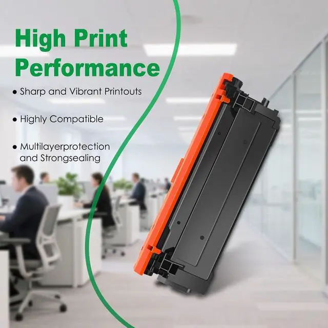 Alt view image 5 of 7 - Remanufactured 507A Toner Cartridge Compatible with HP 507A 507X CE400A CE401A CE402A CE403A for HP MFP M570dn MFP M575dn MFP M575c MFP M575f M551dn M551n M551xh Series Printer(4 Pack)