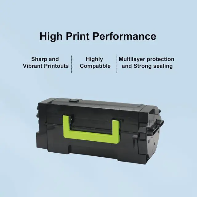 Alt view image 5 of 7 - Remanufactured 58D1U00 Black Ultra High Yield Toner Cartridge Replacement for Lexmark 58D1U00 58D1H00 58D1X00 58D1000 Toner for MS725 MS821 MS822 MS823 MS824 MS825 MX721 MX722 MX725 MX822 Printers