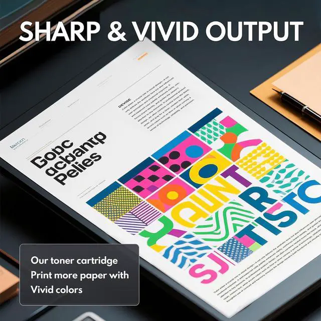 Alt view image 4 of 7 - 213X High Yield Toner Cartridge 4-Pack (Black, Cyan, Magenta, Yellow) Replacement for HP 213X W2130X W2131X W2132X W2133X with Chip Toner Cartridge Color Enterprise 5700dn 6700dn MFP 5800dn Printers