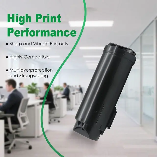 Alt view image 5 of 7 - Remanufactured C500/C505 Black Toner Cartridge Replacement for 106R03869 Compatible with Xerox VersaLink C500 C500N C500DN C505 C505N C505DN C505X C505S Color Multifunction Printer ( 1-Pack )
