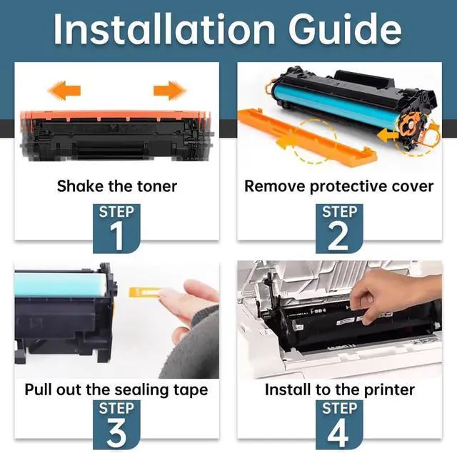 Alt view image 5 of 7 - C3210 C3224 Toner 4-Color Combo Pack with Chip - Compatible with Lexmark C3210K0/C3210C0/C3210M0/C3210Y0 Toner Cartridge Set Work for C3224 MC3224 C3326 MC3326 C3426 MC3426 Printers